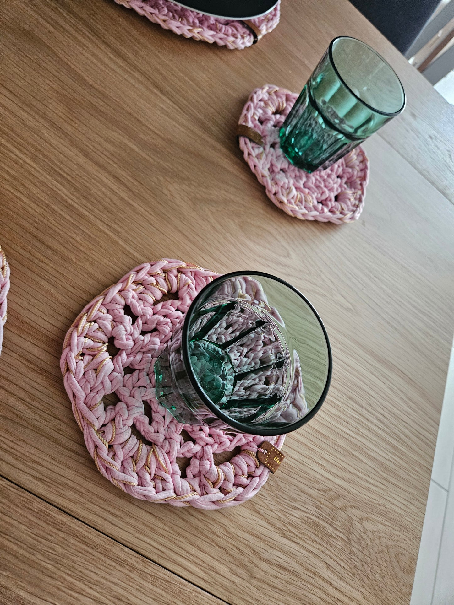 Set de sousplat Rose